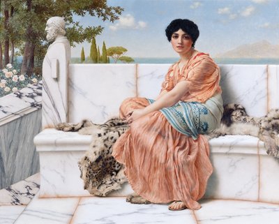 Reverie aka nos dias de Safo de John William Godward